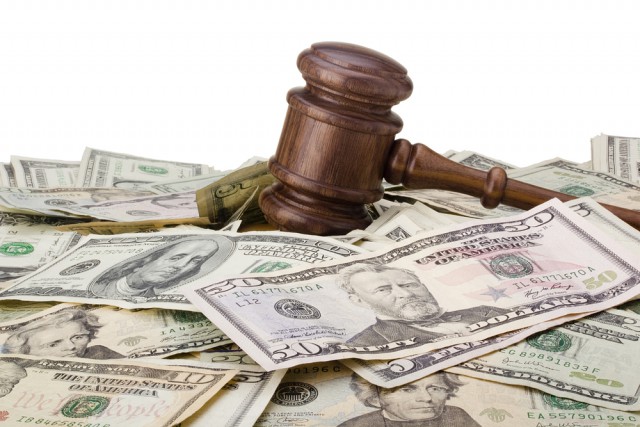 gavel money cash law