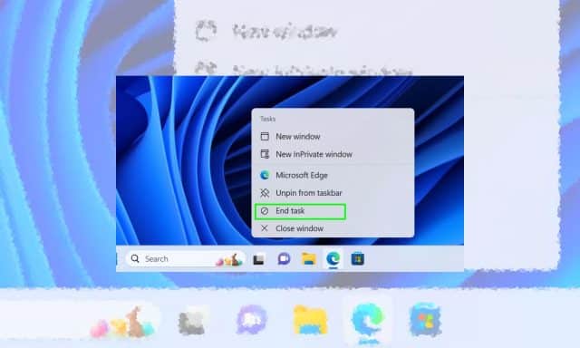 Windows 11 End Task