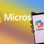 Microsoft and Copilot logos