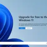 Windows 11 upgrade nag screen